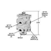Bendix E-6 Dual Circuit Foot Brake Air Valve