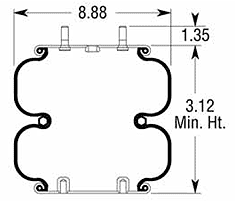 replaces-firestone-w01-358-6943-double-convoluted-air-bag