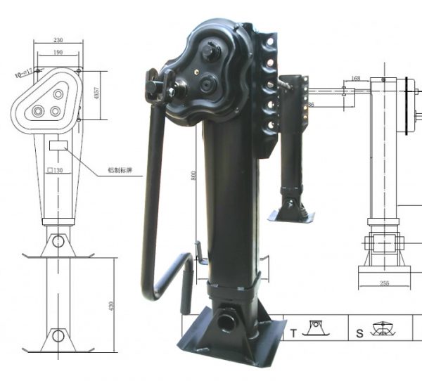 semi-trailer-landing-gear-american-type