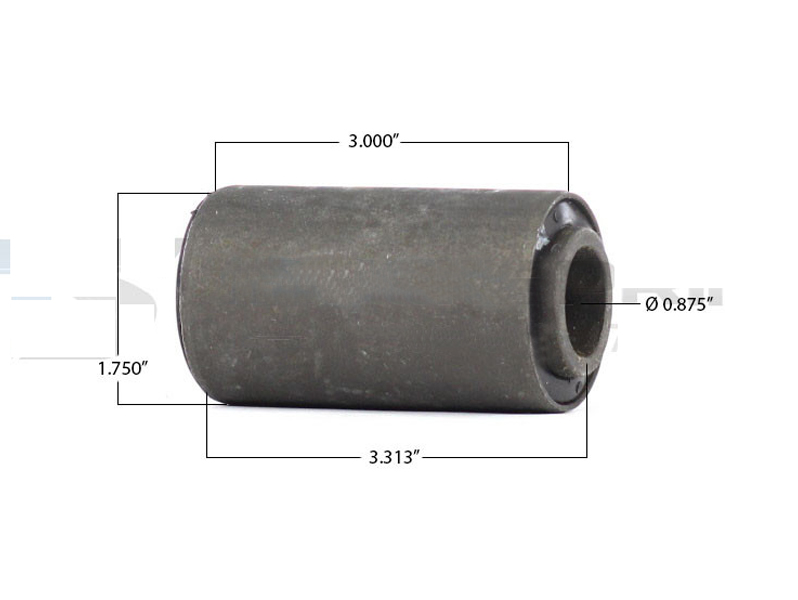 RB146 Rubber Leaf Spring Bushing Type 1