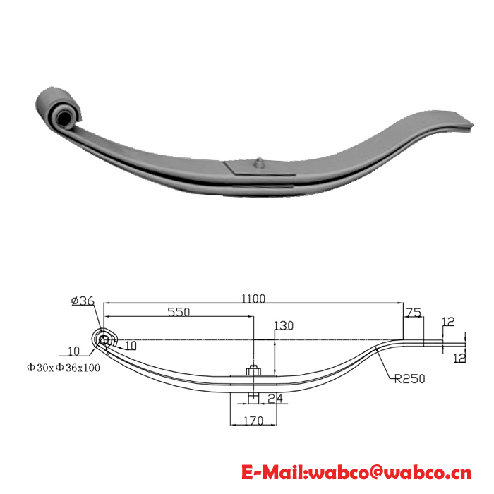 Full Range and Cheapest Parabolic Leaf Springs