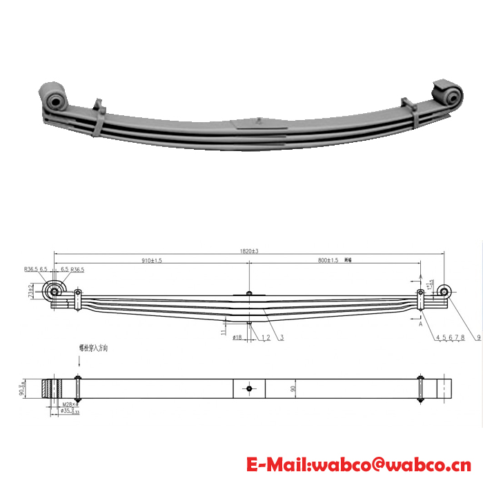 182-9-Parabolic-Leaf-Spring