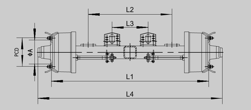 Gernan-Type-Drum-Wheel-Axle-2