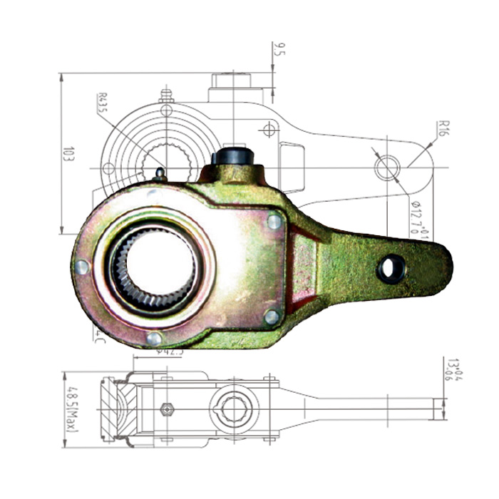 Haldex Slack Adjuster Chart